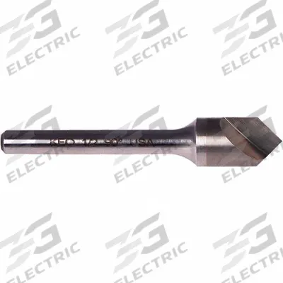 KEO Countersink: 82°, 1 Flute, 1/4 in Body Dia - Fast-Cutting Single-Flute Countersinks