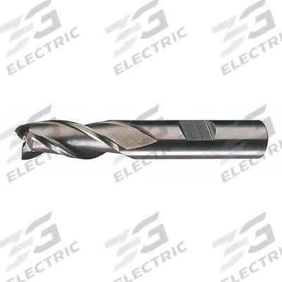 CLEVELAND Square End Mill: High Speed Steel, 3 Flute, 1" Mill Dia, 4" LOC, 6-1/2" OAL (MPN C39745) - General Purpose High-Speed Steel Square End Mills
