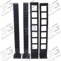 APPROVED VENDOR Rubber Clamp: Quick Fist XL Clamp, 14 in Ht, (2) Clamps/(4) Screws or Bolts, 2 PK (MPN 60060)