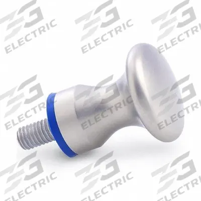 JW WINCO Hand Knob: Pull, Stainless Steel, M8x1.25 Thread, 0.83 in Thread Lg - Hygienic Pull Knobs with Threaded Stud