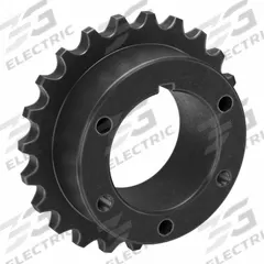TSUBAKI Single Strand Sprocket: For 60 Chain, 23 Teeth, 5.746 in Pitch Dia, 5.907 in Outside Dia (MPN 60Q23). Key specifications — Brand: TSUBAKI; Required Bushing Series: Q1.