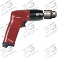 CHICAGO PNEUMATIC Air-Powered Drill: 3/8 in Chuck, Light Duty, 3,200 RPM, 1 hp, Keyed (MPN CP1117P32). Key specifications — attr1320790: CHICAGO PNEUMATIC.