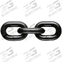 PEWAG Chain: 3/8 in Trade Size, 80 Chain Grade, Alloy Steel, 7,100 lb Working Load Limit, Straight (MPN SA10/40). Key specifications — Link Type: Straight; Brand: PEWAG.