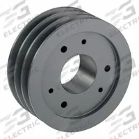 APPROVED VENDOR V-Belt Pulley: C85, 3 Groove, 8.9 in OD, Bushed Bore, E, For C/CX Belt Section (MPN 3C85E). Key specifications — attr1318293: C85; attr1318301: 8.5 in (C); attr1318291: C or CX.