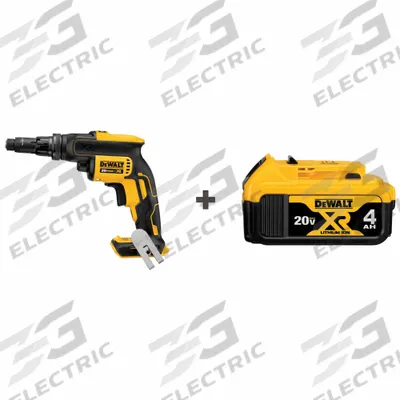DEWALT Screwdriver Kit: 2,000 RPM No Load Speed, Brushless, 4.0 Ah, 20 V DC Volt - DEWALT Cordless Screwdrivers & Screw Guns