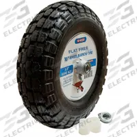 HI-RUN Tires and Wheels: 10 in dia Tire Size, Mfr Part # WB1002, Wheelbarrow Tire, Stud. Key specifications — Tread Pattern: Stud; Brand: HI-RUN; Manufacturer Part Number: WB1002.