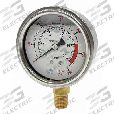 SPEEDAIRE Pressure Gauge: PN22N097G - Air Compressor Parts