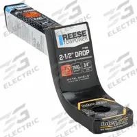 REESE Ball Mount: II, 3/4 in Compatible Ball Shank Dia, Ball Mounts Ball Mount, 9 7/8 in Overall Lg (MPN 21900). Key specifications — Material: Steel; Vehicle Class: II; Brand: REESE; Features: Hex Interlock; Finish: Powder Coated; Includes: Hex Interlock; Resistance Properties: Corrosion-Resistant.