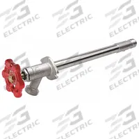 APPROVED VENDOR Sillcock: Handwheel, Brass, Chrome, Aluminum, 1/2 in Inlet Connection Size, NPT (MPN 104-403). Key specifications — Brand: APPROVED VENDOR; Design: Standard; Body Material: Brass; Handle Material: Aluminum; Color/Finish: Chrome; Handle Type: Handwheel; Inlet Connection Type: NPT; Product Type: Sillcock.