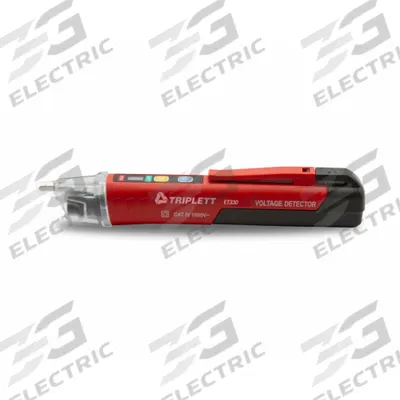 TRIPLETT Non-Contact Voltage Detector/Tester: 24 V to 1,000 V, Audible/Light, CAT IV 1000V - Non-Contact Voltage Detectors