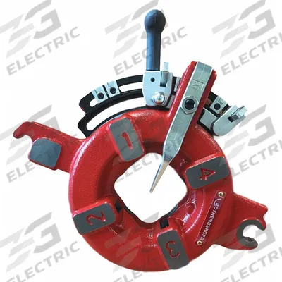ROTHENBERGER Automatic Die Head: Use with Rhino/Supertronic Series, For 1/2 in to 2 in Pipe - Rothenberger Machine Die Heads