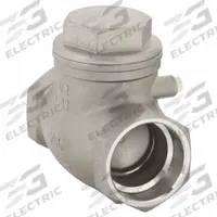 APPROVED VENDOR Swing Check Valve: Swing, Inline Valve Body, 1 1/2 in Pipe Size, Socket x Socket (MPN 4VMV5). Key specifications — Brand: APPROVED VENDOR.