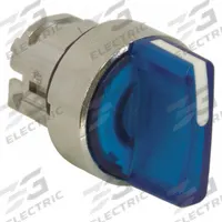 SCHNEIDER ELECTRIC Short-Handled Selector Switch: 22 mm Panel Mount Size, 3 Positions, Series XB4 (MPN ZB4BK1863). Key specifications — Action: Maintained/Maintained/Momentary; Cam: No Cam Included; Brand: SCHNEIDER; Switch Bezel Material Type: Metallic.