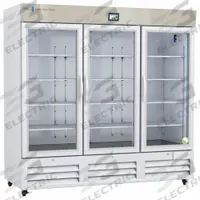 AMERICAN BIOTECH SUPPLY Lab Refrigerator: 72 cu ft, Upright, 1°C to 10°C, 34 in Overall Dp, 3 Doors (MPN ABT-HC-LP-72-TS). Key specifications — Door Opening Style: Right; Color: White; Alarm Type: Temperature; Manufacturer Part Number: ABT-HC-LP-72-TS; Brand: AMERICAN BIOTECH SUPPLY; Product Type: Lab Refrigerator; Door Type: Swing Glass; Refrigerant Type: R-290.