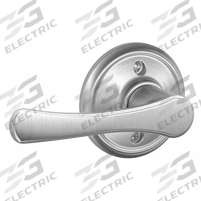 SCHLAGE Door Lockset: Privacy Lever Locksets, Chrome