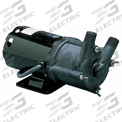 LITTLE GIANT Magnetic Drive Pump: Glass-Filled Polyphenylene, 1/25 hp Horsepower, Single Phase - Magnetic-Drive Straight Centrifugal Pumps