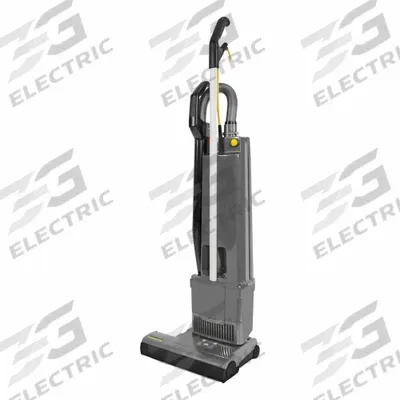 KARCHER Upright Vacuum Cleaner: 14 in Cleaning Path Wd, 117 cfm Air Flow, 17 lb Wt - Corded Upright Vacuums