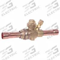 PARKER Refrigerant Ball Valve: 212 Cv, 1 5/8 in Female Sweat, Access Port, No Relief Port, 700 psi (MPN EBVP-1130 BALL VALVE). Key specifications — Brand: PARKER; Access Port: Yes; Relief Port: No; A2L Compatible: Yes.
