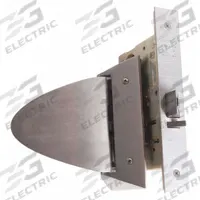 SARGENT Mechanical Exit Device Trim: Stainless Steel, Ligature-Resistant (MPN LC-8204 ALP 32D). Key specifications — Color: Silver; Product Type: Mechanical Exit Device Trim; Ligature Resistance: Ligature-Resistant; Brand: SARGENT; Outside Trim Type: Push/Pull; Exit Device Style: Lever; ADA Compliant: Yes.