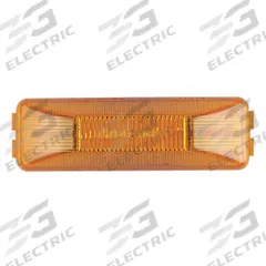 MAXXIMA Clearance Marker Light: Clearance Light, LED, Rectangular, Surface Mount, Amber, Base, IP67 (MPN 3LXF7). Key specifications — Lens Color: Amber; Brand: MAXXIMA; Electrical Connection: Lead Wire Connector; Lighting Technology: LED; Mount Type: Base; SAE Lens Code: P2.