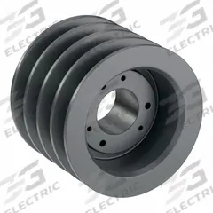 APPROVED VENDOR V-Belt Pulley: C54, 4 Groove, 5.8 in OD, Bushed Bore, SD, For C/CX Belt Section (MPN 4C54SD). Key specifications — Pulley Industry Number: C54; Pitch Diameter: 5.4 in (C); For Belt Section (broad, with similar types): C or CX.