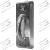 MARKS USA Door Lockset: Office Lever Locksets, Stainless Steel, Ligature-Resistant (MPN 5BHAC/32D). Key specifications — attr1024149: Ligature-Resistant; attr1011488: MARKS USA; attr1024446: F35; attr1011524: No Message; attr1011506: Standard Bow; attr1011485: No; attr1059461: Satin Stainless Steel : Stainless Steel.