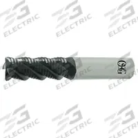 OSG Roughing End Mill: Carbide, TiAlN Coated, 4 Flute, 1/4" Mill Dia, 3/4" LOC, 0.03" Rad (MPN 20150211)
