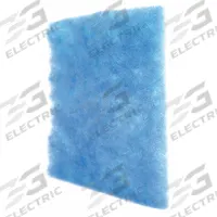 GRAINGER Air Filter Pad: 25 in x 25 in x 1/2 in, Polyester, Blue/White (MPN 5W094). Key specifications — attr1286261: Polyester; attr1286264: Yes; attr1286288: Blue; attr1286283: GRAINGER.