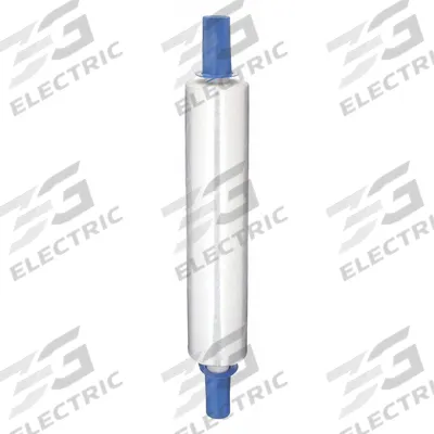 GOODWRAPPERS Stretch Wrap Film: 80 ga Gauge, 20 in Overall Wd, 1,000 ft Overall Lg, Clear - Handle with Brake Stretch Wrap