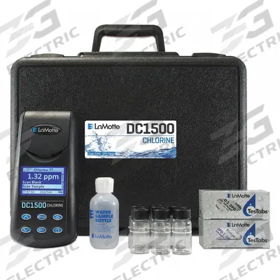 LAMOTTE Colorimeter: Chlorine, 525 nm Wavelengths, 0.01 ppm, 2% Accuracy, 2 Range - Max (ppm) - Single Parameter Colorimeters