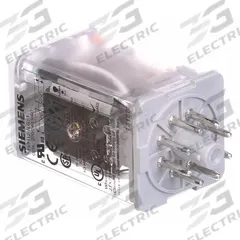 SIEMENS Plug-In Relay: Socket Mounted, 10 A Current Rating, 230V AC, DPDT, 8 Pins/Terminals (MPN 3TX7112-1LG13). Key specifications — Brand: SIEMENS; Base Type: Octal; Mounting Style: Plug-In; Manufacturer Part Number: 3TX7112-1LG13; Series: 3TX71 Series.