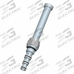 BUCHER HYDRAULICS Cartridge Valve: Screw-In, Three Positions, Closed Center Center Position, Nitrile (MPN EMBV-08-N-4L-0-00). Key specifications — attr1012059: EMBV-08-N-4L-0-00; attr1250696: EMBV; attr1011660: Nitrile; attr1011632: Screwdriver; attr1011635: BUCHER HYDRAULICS; attr1011636: Steel; attr1011644: C08-40.