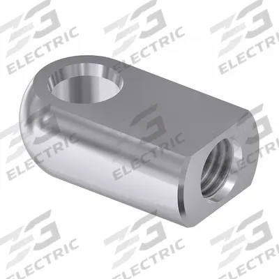 BANSBACH EASYLIFT Hinge Eye End Fitting: Stainless Steel - Gas Spring End Fittings
