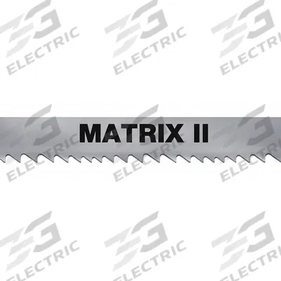MORSE Band Saw Blade: Bi-Metal, Matrix II, Aluminum/Carbon Steel/Structural Steel - General Purpose Metal Cutting Blades