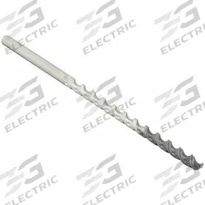OSG Extra Long Drill Bit: 3.5 mm, 130 mm Overall Lg, 120° X-Thinning Point - Chip-Clearing Cobalt Extended-Length Drill Bits