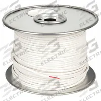 SOUTHWIRE Thermostat Wire: 18 AWG Conductor Size, 2 Conductors, 500 ft Overall Lg, 150 V Volt, CL2 (MPN 553020501)