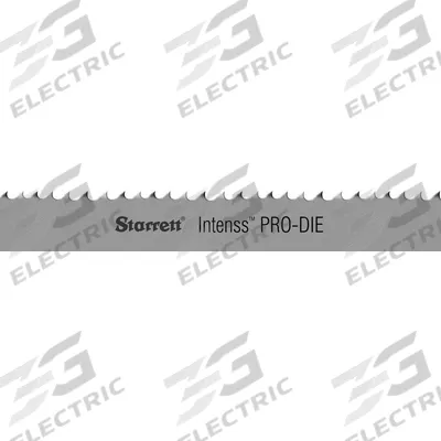 STARRETT Band Saw Blade: High Speed Steel, Intenss(TM) PRO-DIE, 7 ft 8 in, Wavy Cutting Edge - General Purpose Metal Cutting Blades