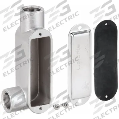 CALBRITE Conduit Outlet Body: Stainless Steel, 3/4 in Trade Size, LL Body - LL - 90° Elbow Type