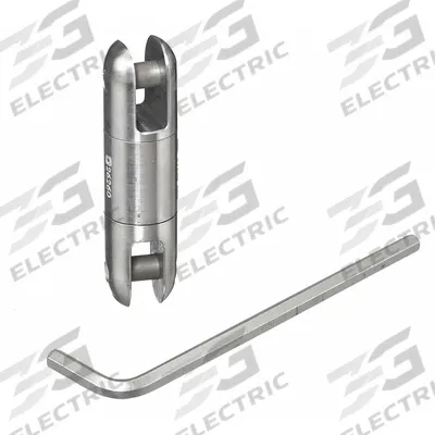HUBBELL WIRING DEVICE-KELLEMS Pulling Grip Swivel: 2,250 lb Breaking Strength - Cable Pulling Grip Kits