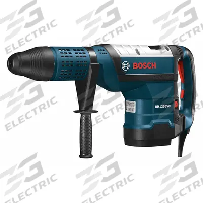 BOSCH Rotary Hammer Kit: SDS-Max, L-Shape, 2 in Capacity, 14.1 ft-lb, 15 A, 2,150 bpm - SDS-Max L-Shape Corded Rotary Hammers