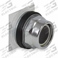 SCHNEIDER Recessed Push Button: Black, 30 mm Mounting Size, Metallic, Momentary (MPN 9001KR2B). Key specifications — Brand: SCHNEIDER; Action: Momentary; Series: 9001K; Push Button Material Type: Metallic.
