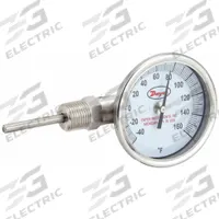 DWYER Dial Thermometer: -40°F to 160°F, ±2%Full Scale Accuracy, 2.5 in Stem Lg, 3 in Dial Dia (MPN BTLS32541). Key specifications — Accuracy: ±2 % Full Scale; Brand: DWYER.