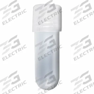 GLOBE SCIENTIFIC Test Tube: Test Tube, Polypropylene, 2 mL Capacity - mL, Round - Plastic Test Tubes