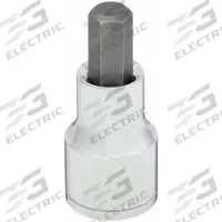 WESTWARD Socket Bit: 1/2 in Drive Size, Hex Tip, 8 mm Tip Size, 2 1/4 in Overall Lg, Fixed Insert (MPN 54TM94). Key specifications — attr1204765: Fixed Insert; attr1204767: WESTWARD.