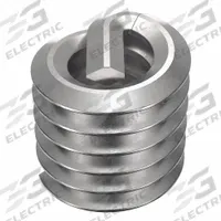 HELI-COIL Helical Insert: Tanged Tang Style, Free-Running, #6-32 Thread Size, Stainless Steel, 12 PK (MPN R1185-06). Key specifications — attr798694: 18-8; attr798710: Right Hand; attr798707: #6-32; attr798676: Metal; attr798705: Inch; attr798675: HELI-COIL; attr798708: 200,000 to 250,000 psi; attr798713: Coarse.