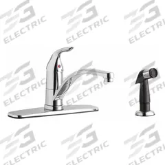 CHICAGO FAUCETS Low Arc Kitchen Faucet: 430, Brass, Single-Post, Deck, 4 Mounting Holes, 1 Handles (MPN 432-ABCP). Key specifications — Series: 430; Brand: CHICAGO FAUCETS.