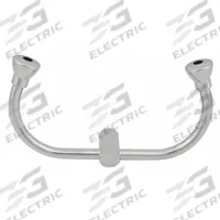 BRADLEY Eyewash Spray Head: S90-350, Compatible with S19-200/S19-200B, Chrome Plates Brass, Silver. Key specifications — Manufacturer Part Number: S90-350; Includes: Supply Stem; Material: Chrome Plates Brass; Compatible Mfr Part No: S19-200; Part: Spray Head Yoke; Compatible with Series: S19-200; For Use With: Faucet-Mounted Personal Eyewash.
