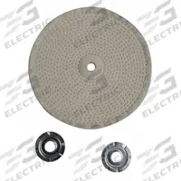APPROVED VENDOR Buffing Wheel: Cotton, Spiral Sewn, 8 in Dia, 3/8 in Thick (MPN 12U085). Key specifications — Brand: APPROVED VENDOR.