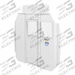 WEATHER GUARD Van Partition: Swing Open Door Panel, White, Steel, 74 1/2 in Overall Ht, High Roof (MPN 96321-3-01D). Key specifications — Color: White; Compatible Roof Type: High Roof; Brand: WEATHER GUARD; Compatible Make/Model: Ford Transit; Compatible Vehicle Type: Full-Size Vans.