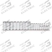 PROTO Socket Set: 3/8 in Drive, 18 Piece, 12-Point, Metric, 6 mm to 23 mm (MPN J52207). Key specifications — attr1224269: 3/8 in; attr1204685: Tether Ready; attr1204650: 6 mm to 23 mm; attr1204673: Socket Bits Not Included; attr1204688: PROTO; attr1206170: Deep Sockets.